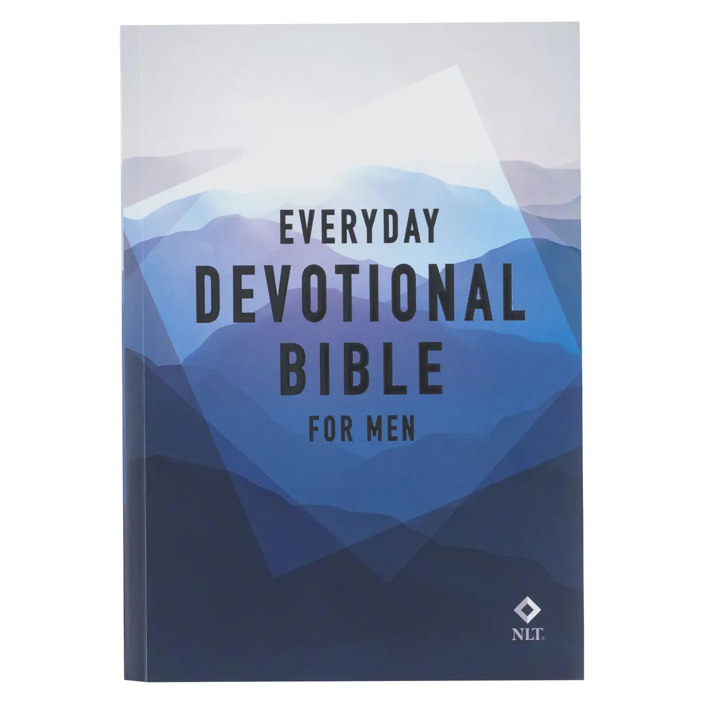Devotional Bible NLT for Men Softcover, Blue
